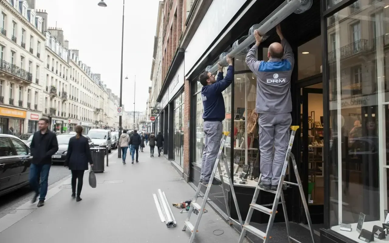 Installation et pose de rideau métallique à Bobigny