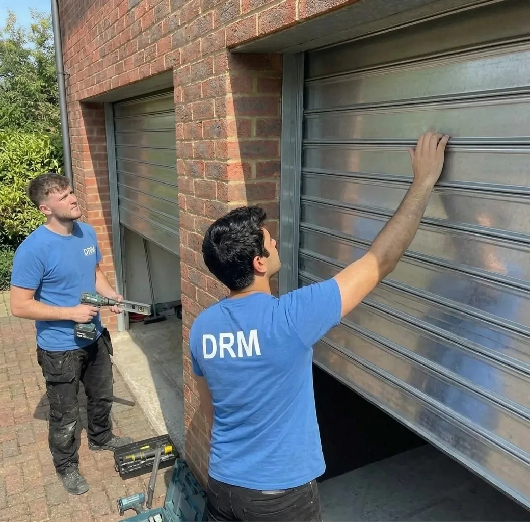 Rideau remis en service — Rideau métallique à Bobigny Rideau remis en service — Rideau métallique à Bobigny